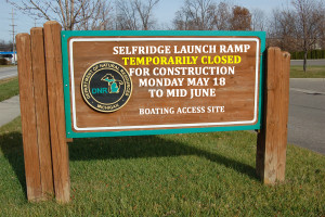 Selfridge Launch Ramp Closed