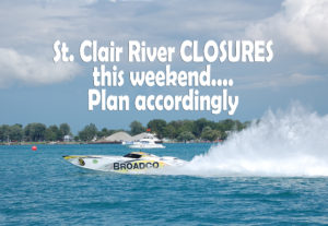 2017 st. clair river closed