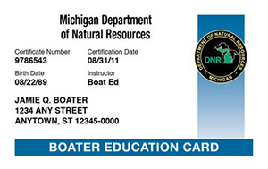 michigan boating card